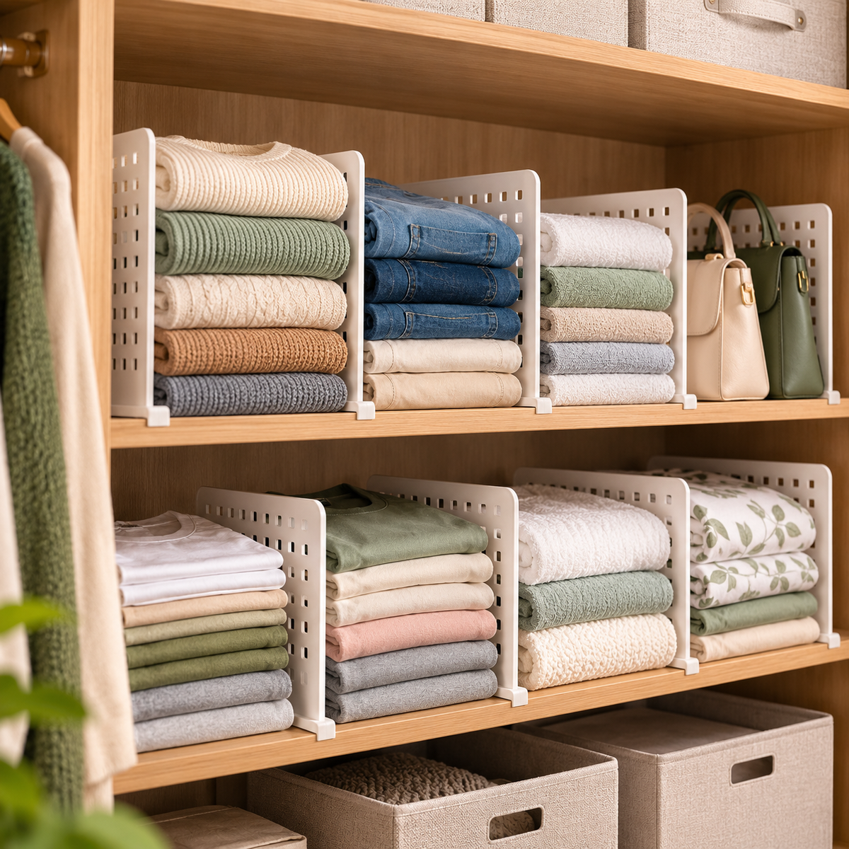 nbloop ClosetLift Shelf Divider Set