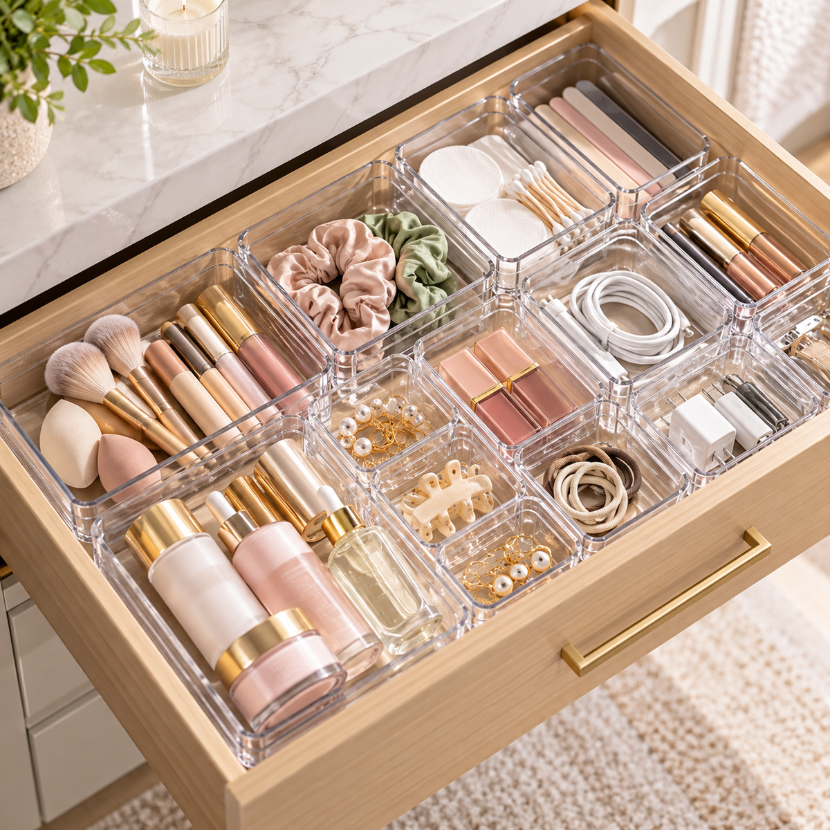 nbloop ClearNest Drawer Organizer Set